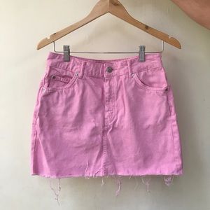 Pink Topshop skirt
